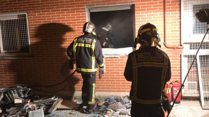 Fallece una mujer en un incendio en Alcobendas (Madrid)
