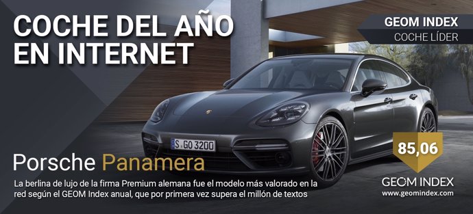 Porsche Panamera, coche del año en 2017