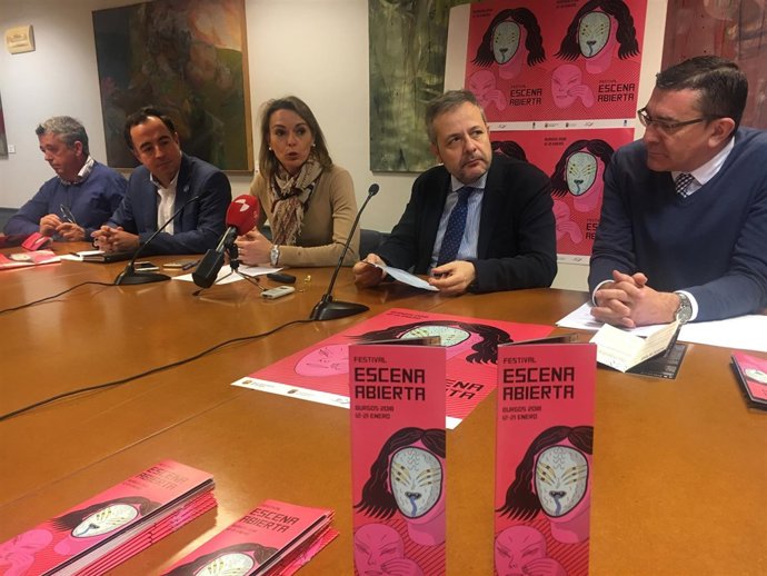 De izquierda a derecha, Lozano, Martínez, De la Fuente, Payo ey De Miguel