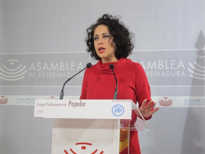  Portavoz De Empleo Del Grupo Popular En La Asamblea, María Angeles Muñoz
