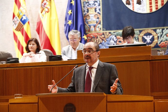 El president del Govern d'Aragó, Javier Lambán.