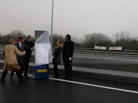 Rajoy inaugura la ampliación de la AP-9 en Santiago: 9 kilómetros por 85 millones