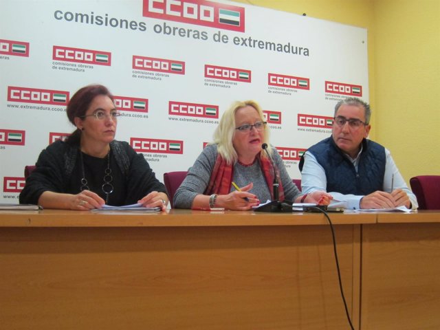 Secretaria general de CCOO Extremadura, Encarna Chacón