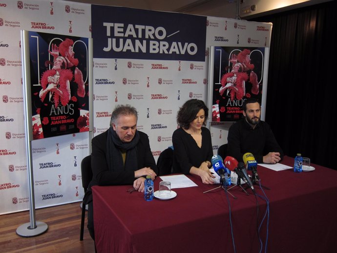 Segovia.- Marco Antonio Castro,  Sara Dueñas y Guillermo Berdugo                