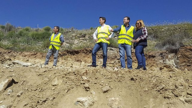 Primera fase de obras de la Diputación en Lubrín (Almería)