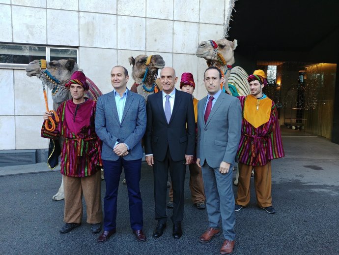 Presentación de la Cabalgata de Reyes Magos de 2018