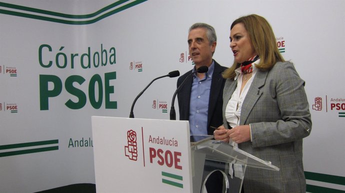 María Jesús Serrano con Juan Pérez