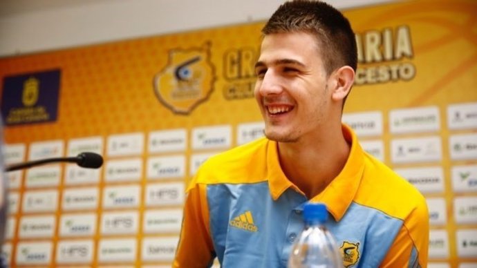 El nuevo jugador del Herbalife Gran Canaria Nicolás Brussino
