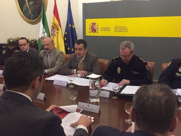 Reunión de coordinación de seguridad para el derbi Sevilla-Betis