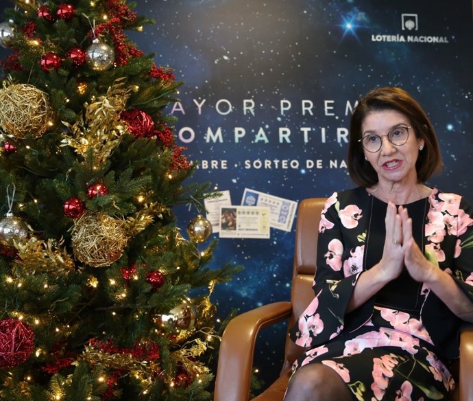 Entrevista d'Europa  Press amb Inmaculada García, directora de Loteries