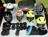 Detenido tras forzar los baúles de, al menos, seis motos en Burgos