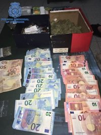 Desmantelan un punto de venta de marihuana cercano a dos centros escolares de Palma