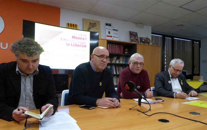 La presentació de l'espectacle d'homenatge a Lluís Puig a Terrassa