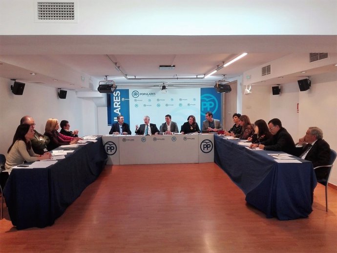 Reunión de la Interparlamentaria del PP de Almería