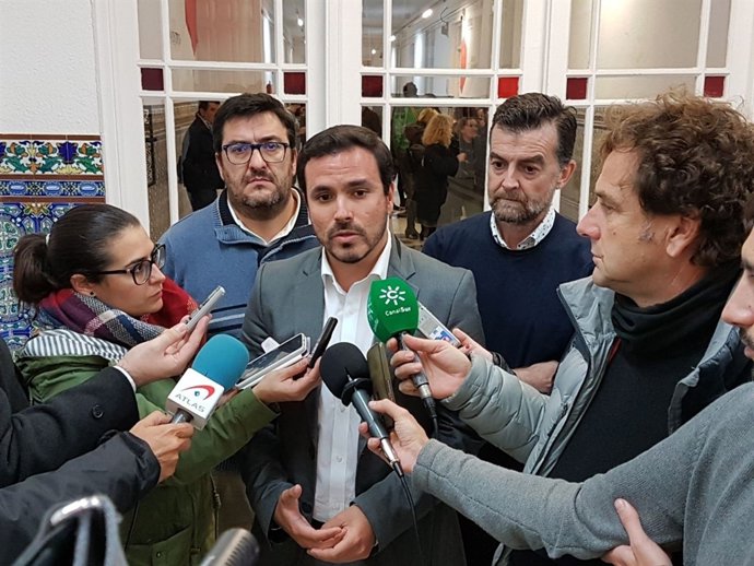 Alberto Garzón (IU) a Màlaga 