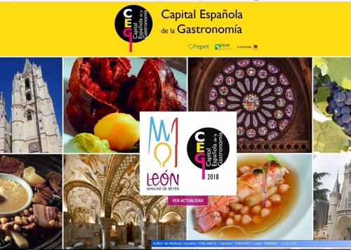 León, Capital Española de la Gastronomía 2018