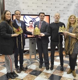 Reyes y Reinas de la Cabalgata de 2018 con Francisco Cuenca