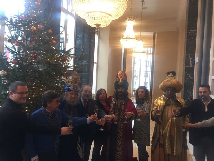 Tripartito encuentro con los Reyes Magos