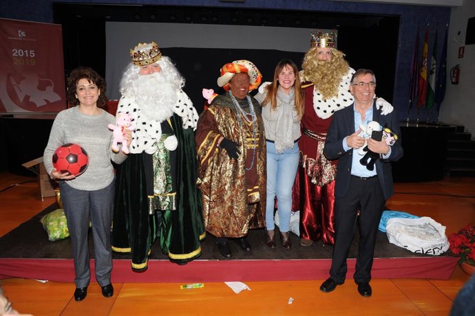 Los Reyes Magos visitan la Diputación de Córdoba
