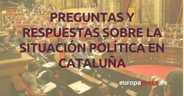 Portada situación política en Cataluña