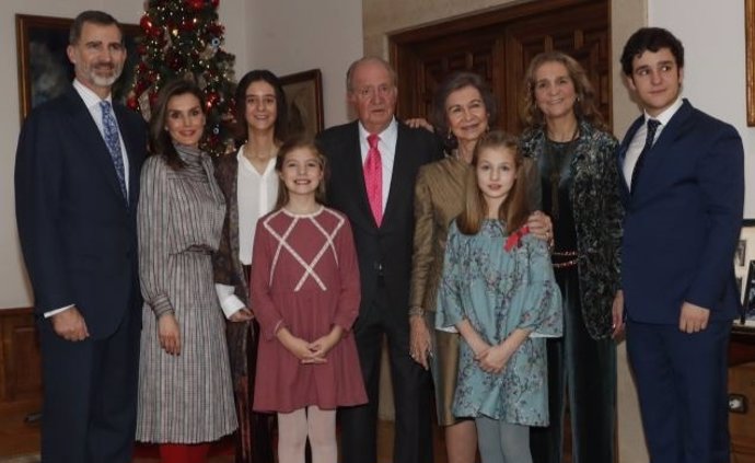 La Familia Real celebra el 80 cumpleaños del Rey Don Juan Carlos