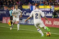 Carvajal desmiente que le dijese "no vais a subir" a un jugador del Numancia