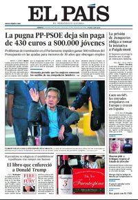 Las portadas de los periódicos de hoy, sábado 6 de enero de 2018