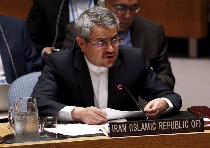 El embajador de Irán ante la ONU, Gholamali Khoshroo.