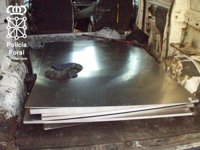 Dos detenidos por robo con fuerza en una empresa de Mutilva