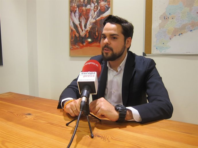 El secretari de Comunicació de Cs, Fernando de Páramo.