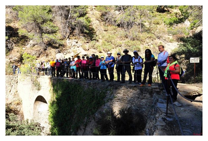 Uno de los recorridos 