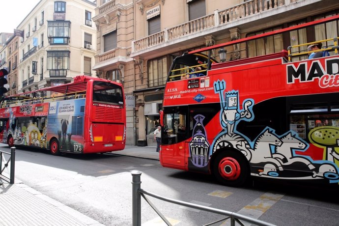 Autobús turístico de Madrid, turismo, turista, turistas
