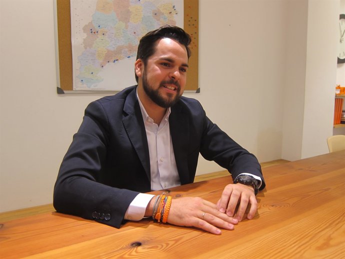 El secretari de Comunicació de Cs, Fernando de Páramo          