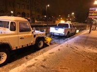 El Ayuntamiento de Logroño mantiene activo el dispositivo para hacer frente a las nevadas y heladas