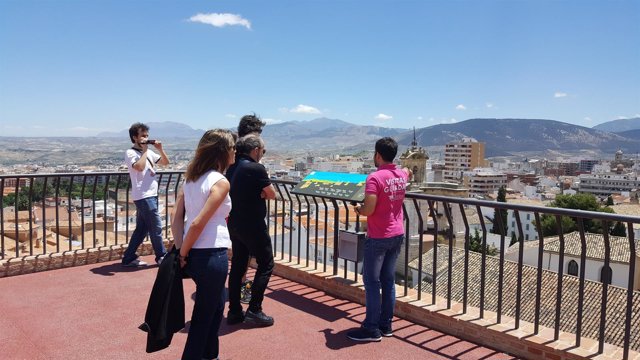 Terraza del Centro Cultural Baños Árabes de Jaén