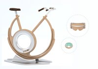 La empresa malagueña ROJOmandarina Studio obtiene un premio internacional con una bici estática de material sostenible