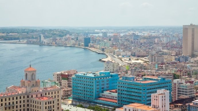 Vista aérea de La Habana (Cuba)