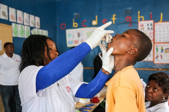 Campaña de vacunación de MSF en Lusaka