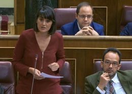 María González Veracruz PSOE en el Congreso pregunta sobre soterramiento
