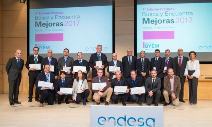 Entrega de premios BYEM de Endesa