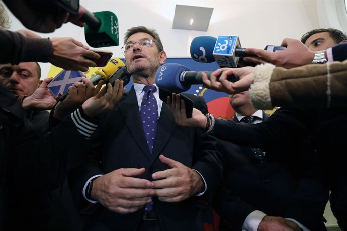 El ministro de Justicia, Rafael Catalá. 