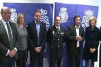 Germán López Iglesias dice que intentará aumentar las plantillas policiales en Extremadura en 2018