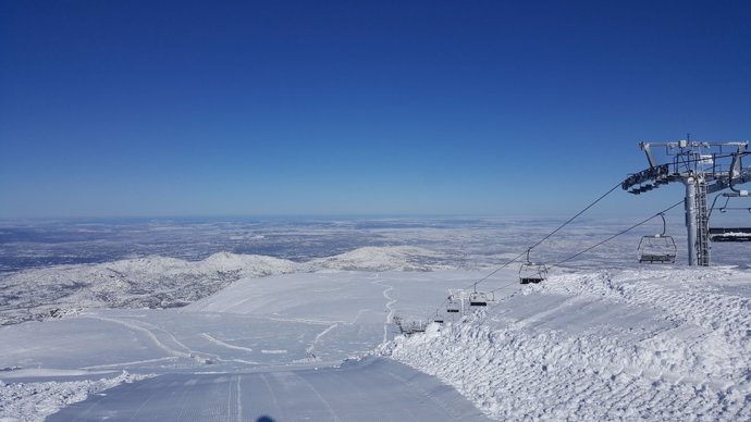 La estación de esquí de La Covatilla. 