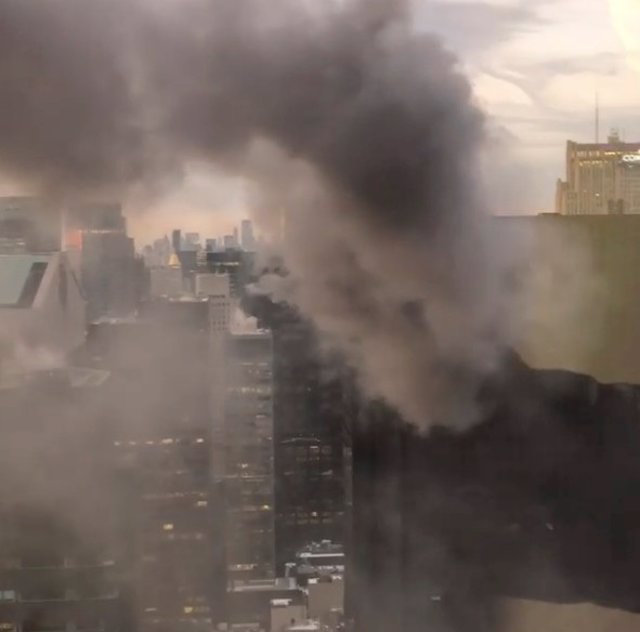 Incendio en la Torre Trump de Nueva York 