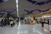 Más de 1,7 millones de viajeros utilizaron los servicios especiales de Metro de Sevilla en Navidad