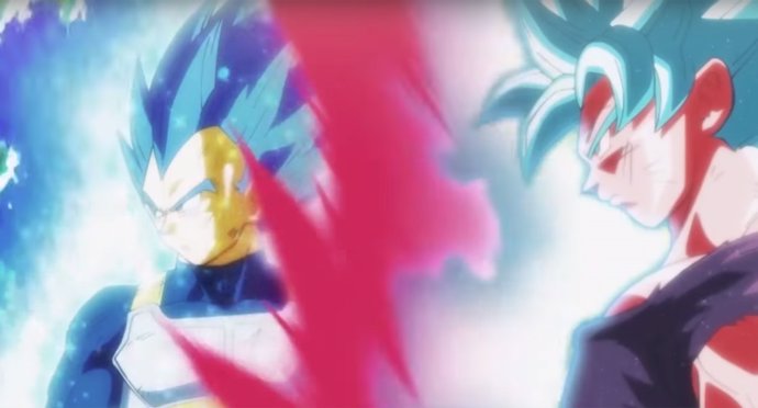 Vegega y Goku en Dragon Ball Super