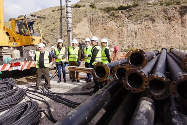 Las obras en el Sondeo de 'Los Perichos' alcanzan su recta final.