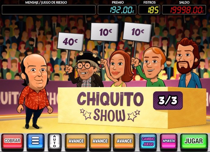 La empresa catalana MGA lanza un juego online de Chiquito en su homenaje