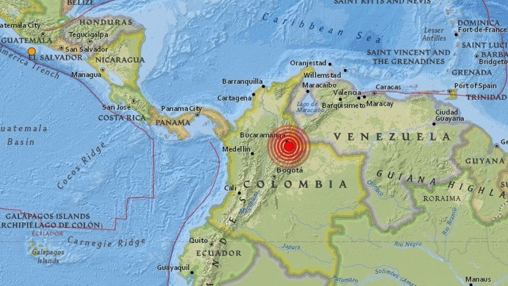 Un Sismo De 5,4 Grados Sacude El Norte De Colombia