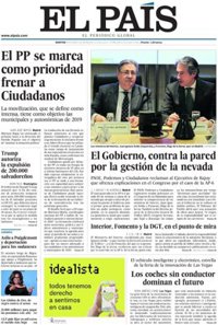 Las portadas de los periódicos de hoy, martes 9 de enero de 2018